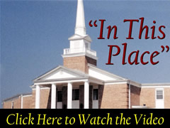 IN THIS PLACE

Video shown in worship services
on Sunday, May 21.

Requires Flash player to view.